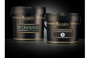 Rivedil SP Craquelee Color nero A+B    4ltr